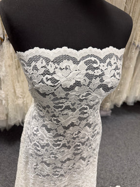 Ivory Stretch Lace - LB7004