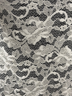 Ivory Stretch Lace - LB7004