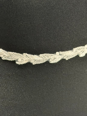 Ivory Beaded Sequin Edging - T930