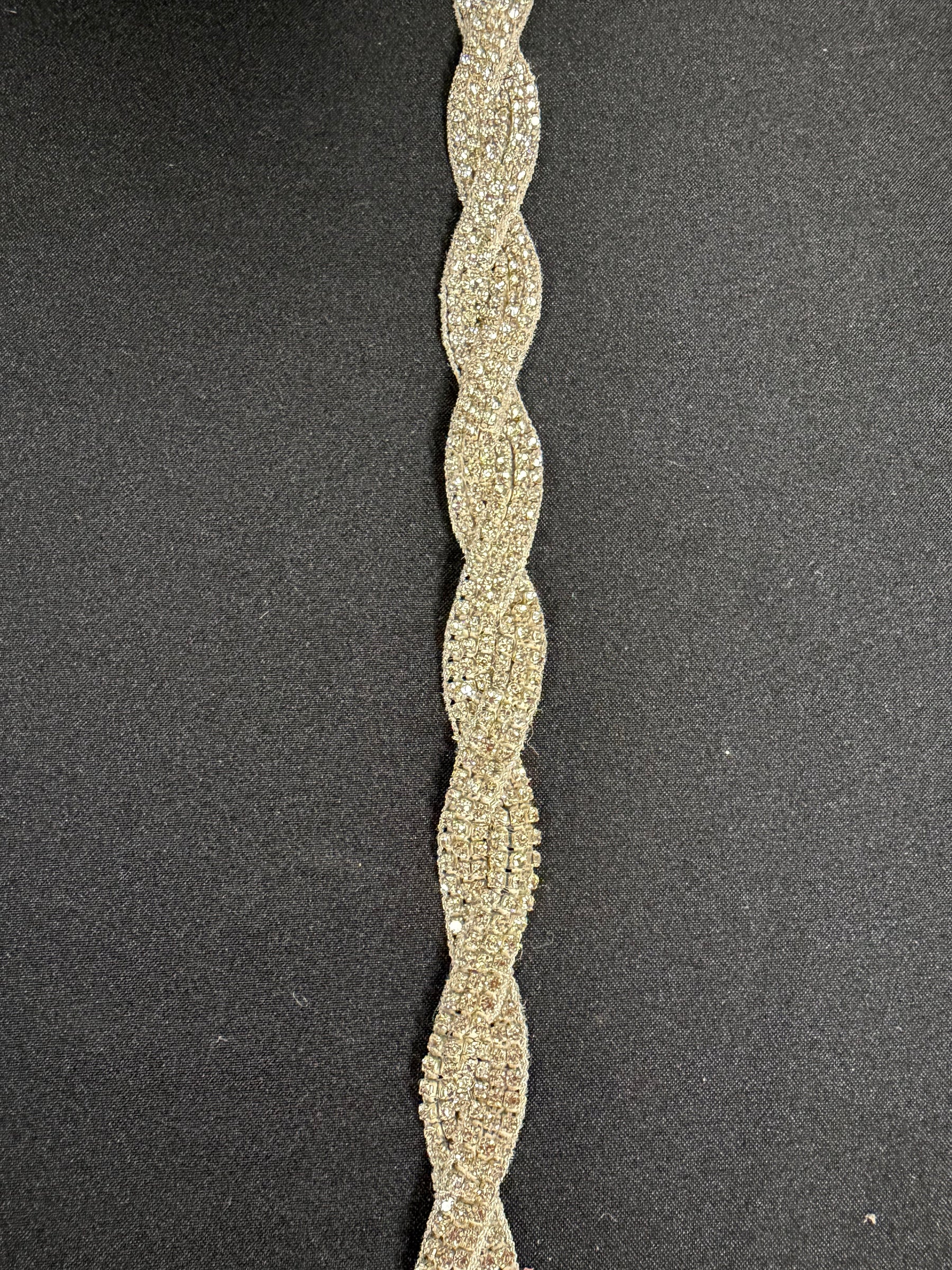 Silver Crystal Edging - T800