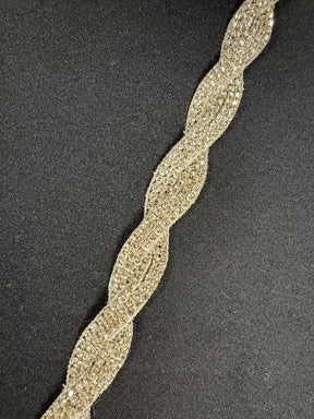 Silver Crystal Edging - T800