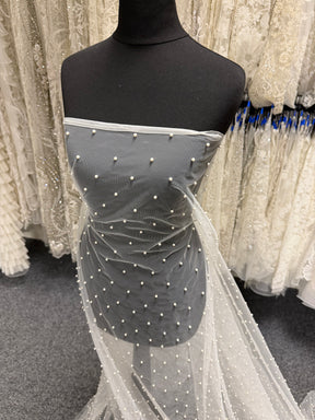 Ivory Pearl Tulle - X592
