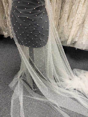 Ivory Pearl Tulle - X592
