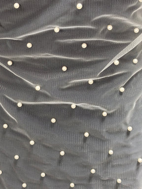 Ivory Pearl Tulle - X592