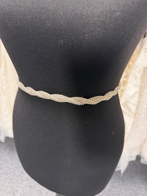 Silver Crystal Edging - T800