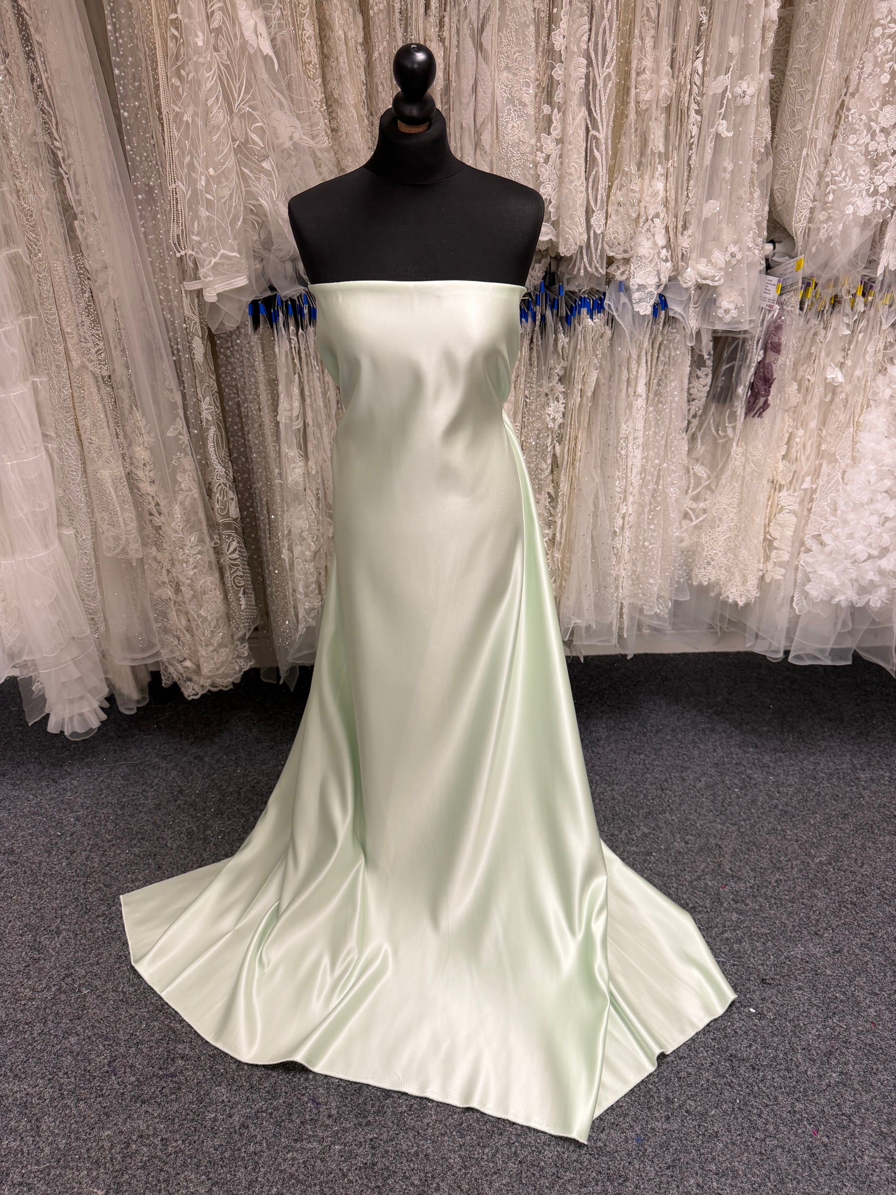 Peppermint Polyester Satin - Contessa (CF)
