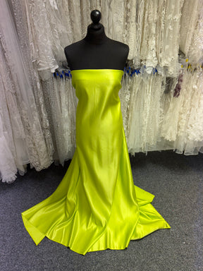 Lime Polyester Satin - Contessa (CF)