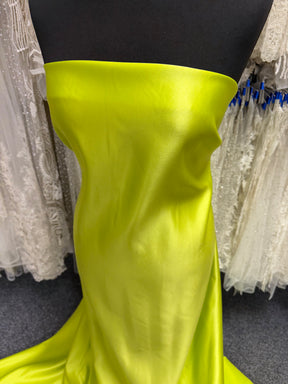 Lime Polyester Satin - Contessa (CF)