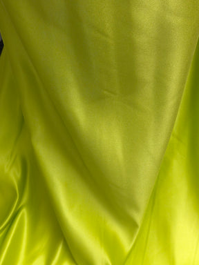 Lime Polyester Satin - Contessa (CF)