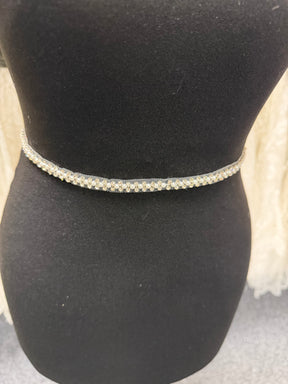 Crystal and Pearl Edging - T822