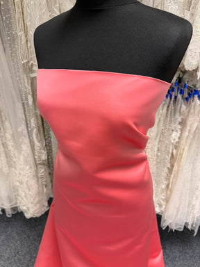 Coral Polyester Satin - Contessa (CF)