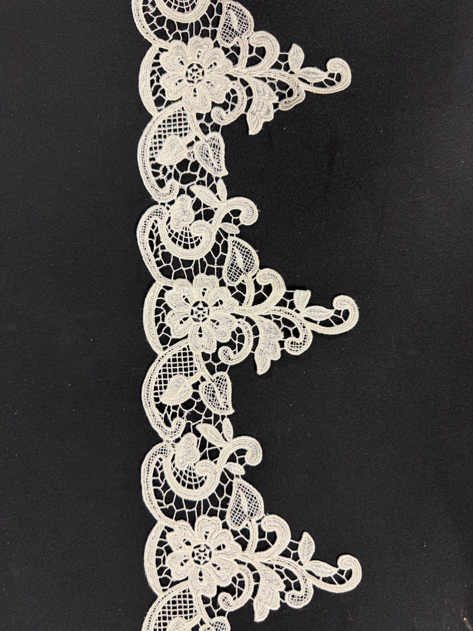 Ivory Guipure Edging - T884