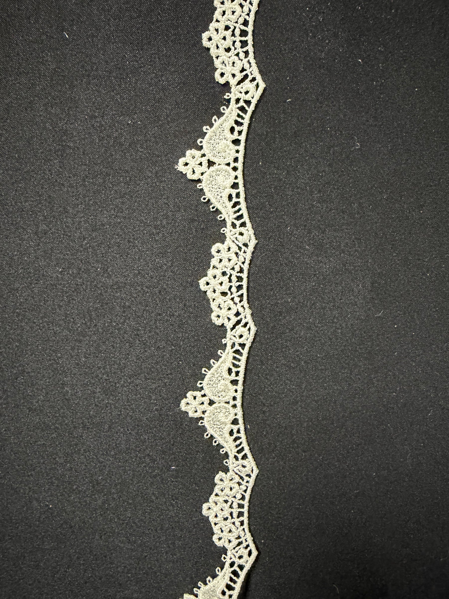 Ivory Guipure Edging - T831