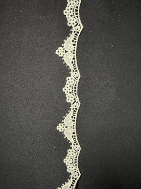 Ivory Guipure Edging - T831