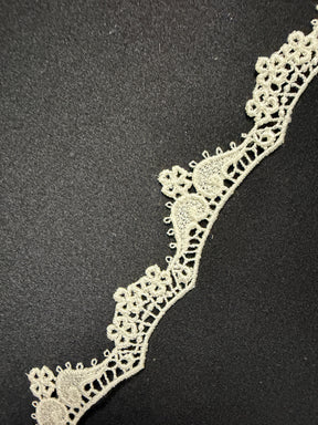 Ivory Guipure Edging - T831