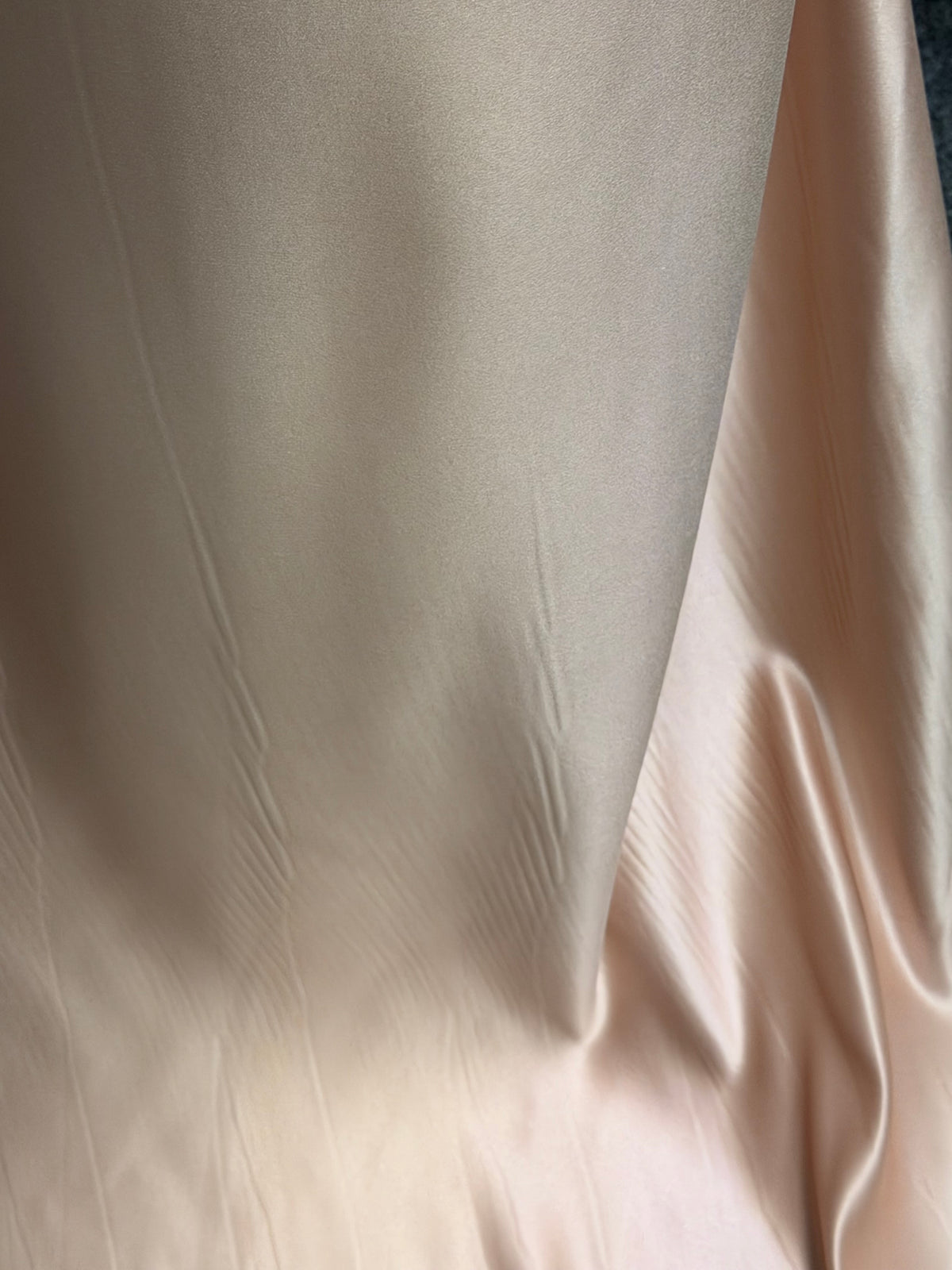 Nude Blush Polyester Satin - Contessa (CF)