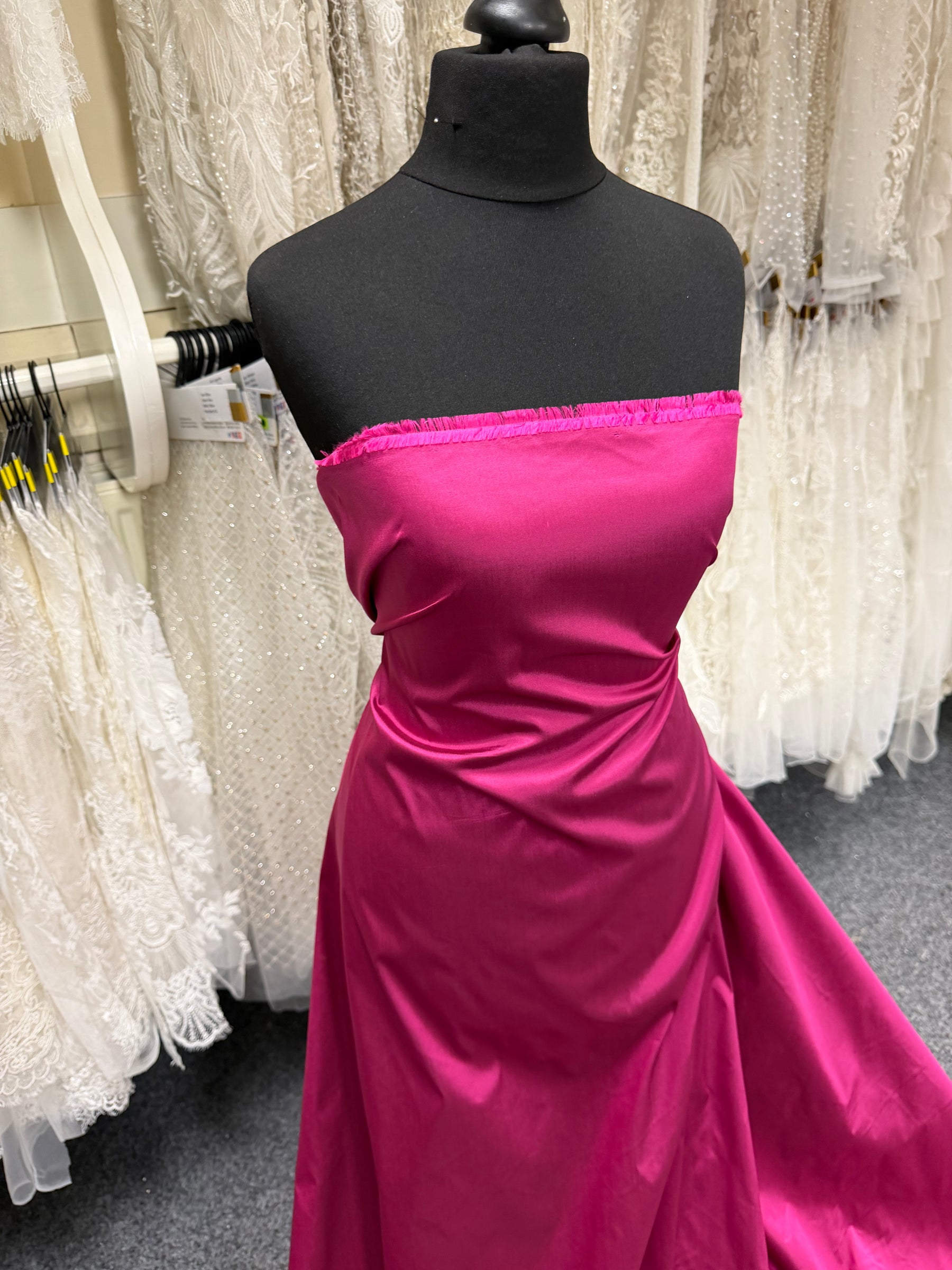 Fuchsia Polyester Taffeta - P75