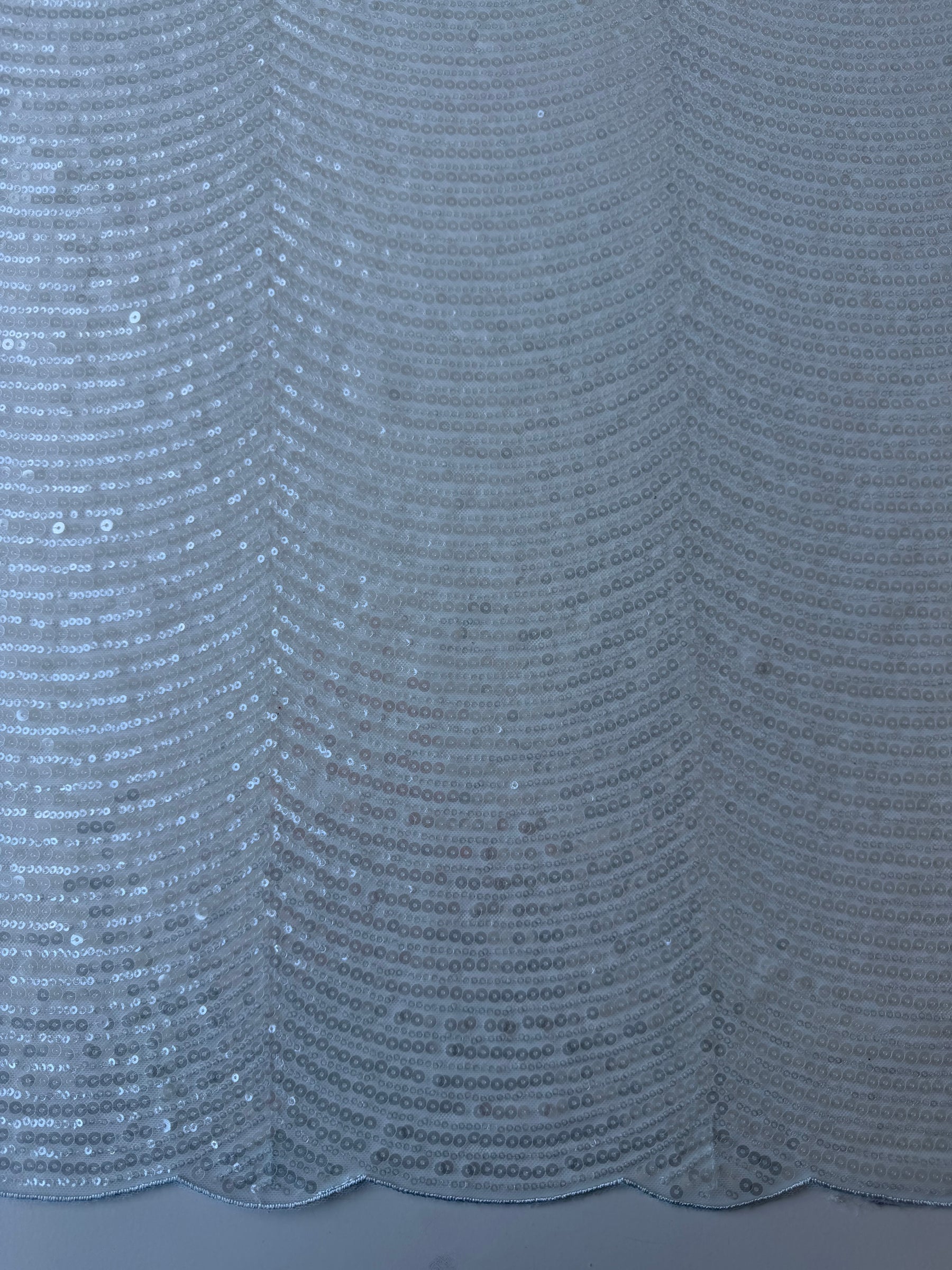 Baby Blue Embroidered Sequin Tulle – EB3020