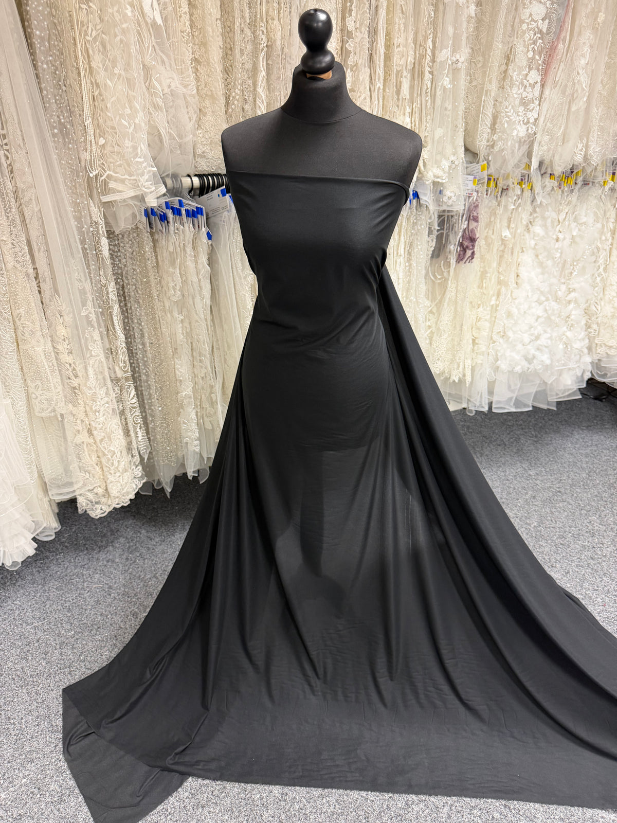 Black Iron on Interlining - IN0001