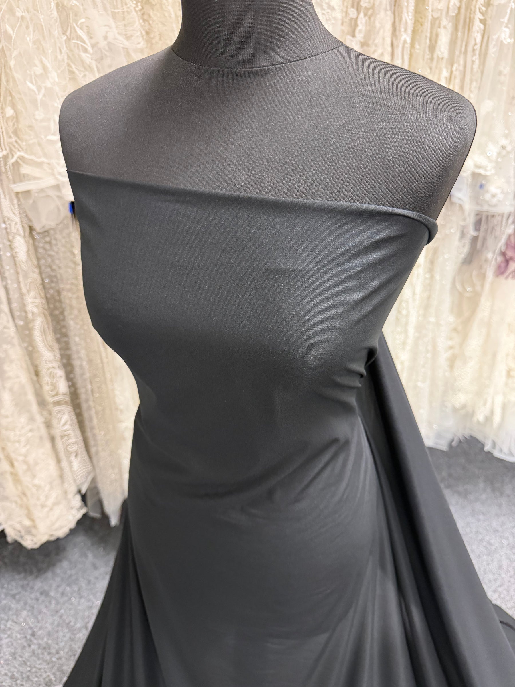 Black Iron on Interlining - IN0001