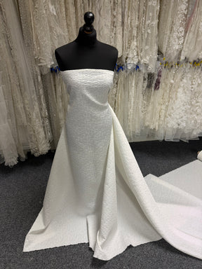 Ivory Raised Jacquard - BR1003