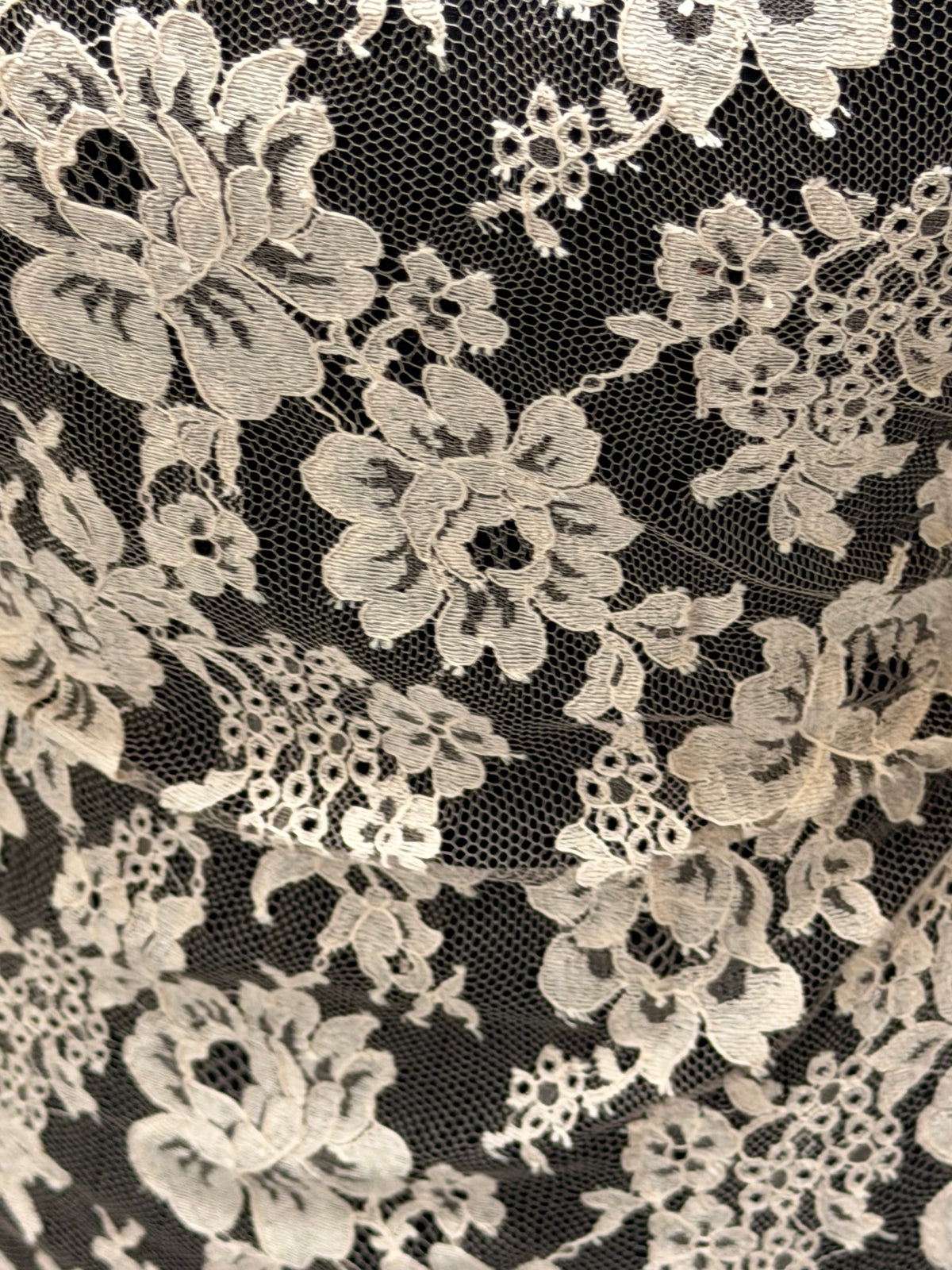 Antique Rose Chantilly Lace - P305 (90cm)