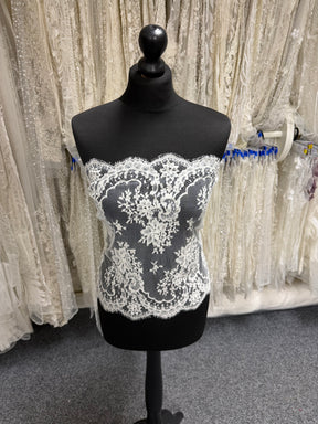 Ivory Eco French Lace Edging - EE4010