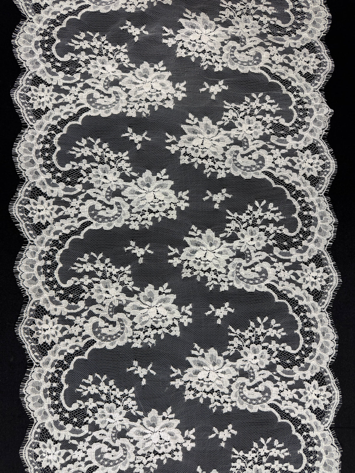 Ivory Eco French Lace Edging - EE4010