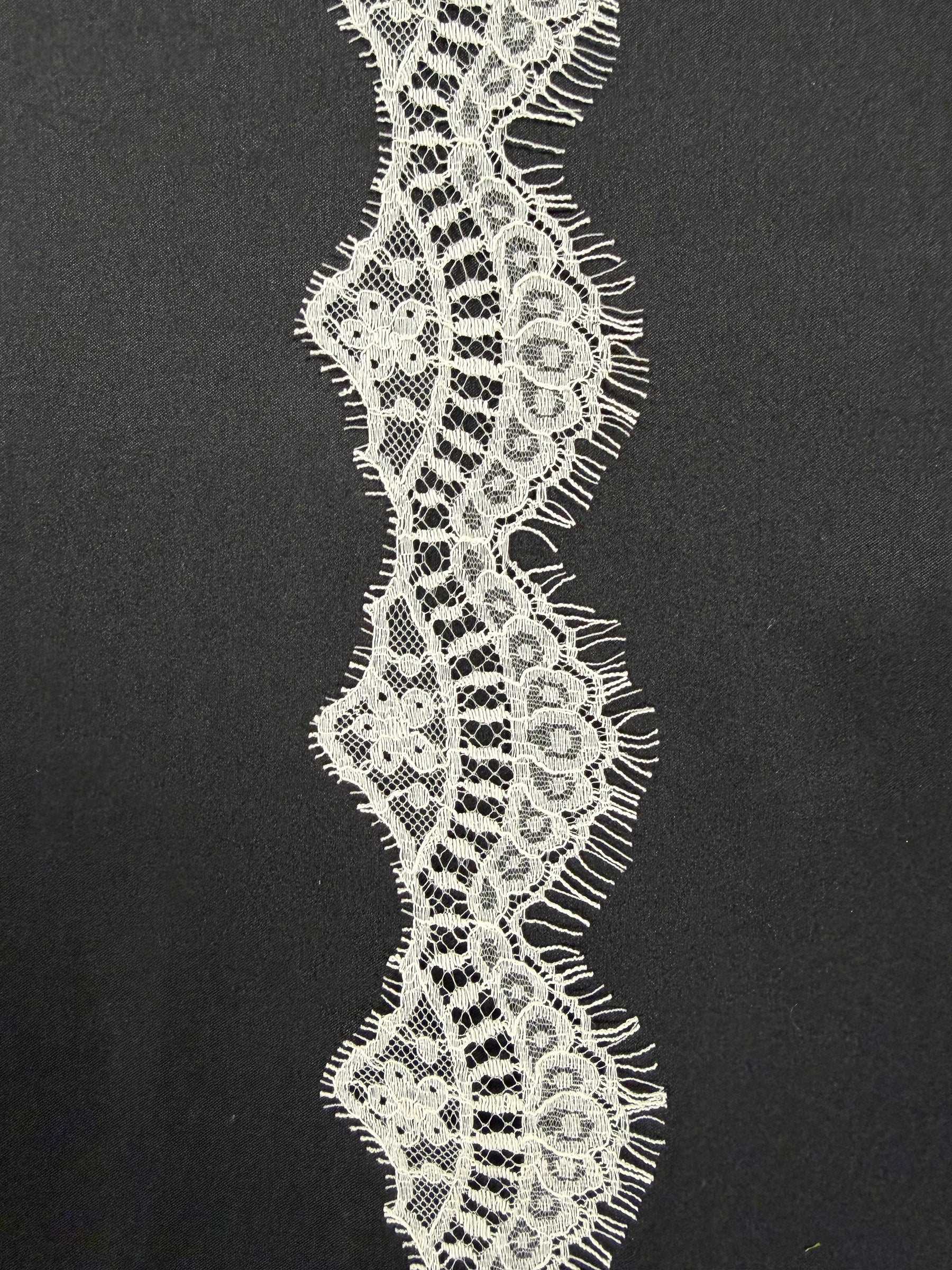 Ivory Eco French Lace Edging - EE4008
