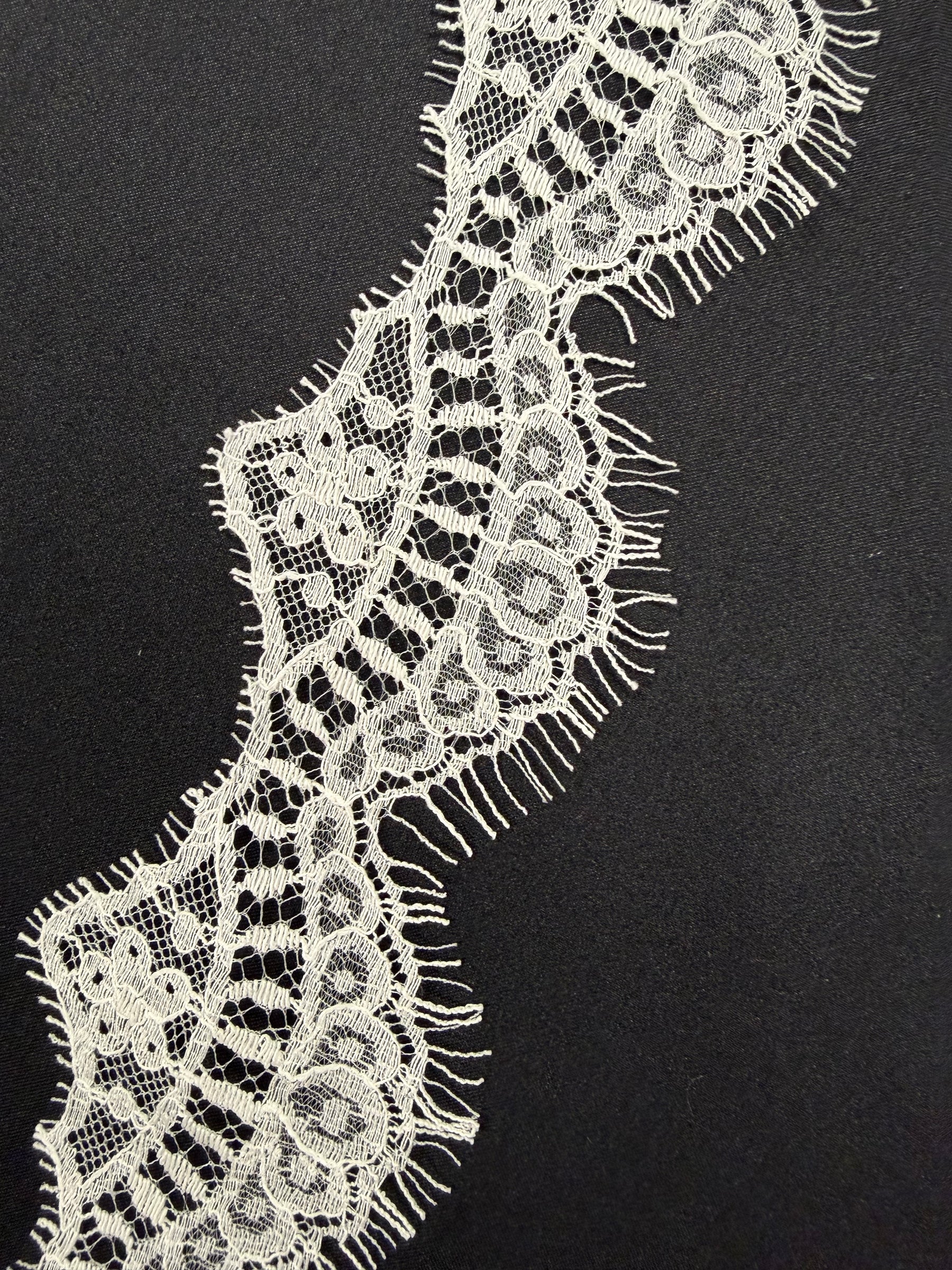 Ivory Eco French Lace Edging - EE4008