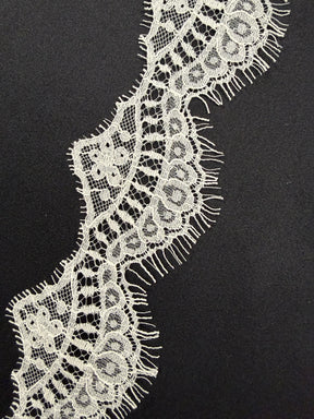 Ivory Eco French Lace Edging - EE4008