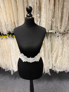 Ivory Corded Beaded Edging - T882