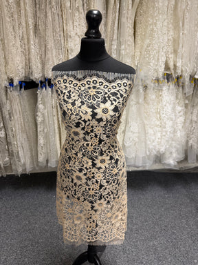 Coffee Chantilly Lace - P297