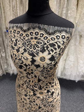 Coffee Chantilly Lace - P297