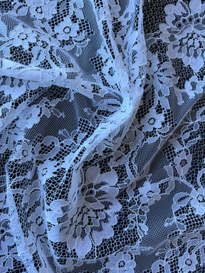 White Raschel Lace - LA1005