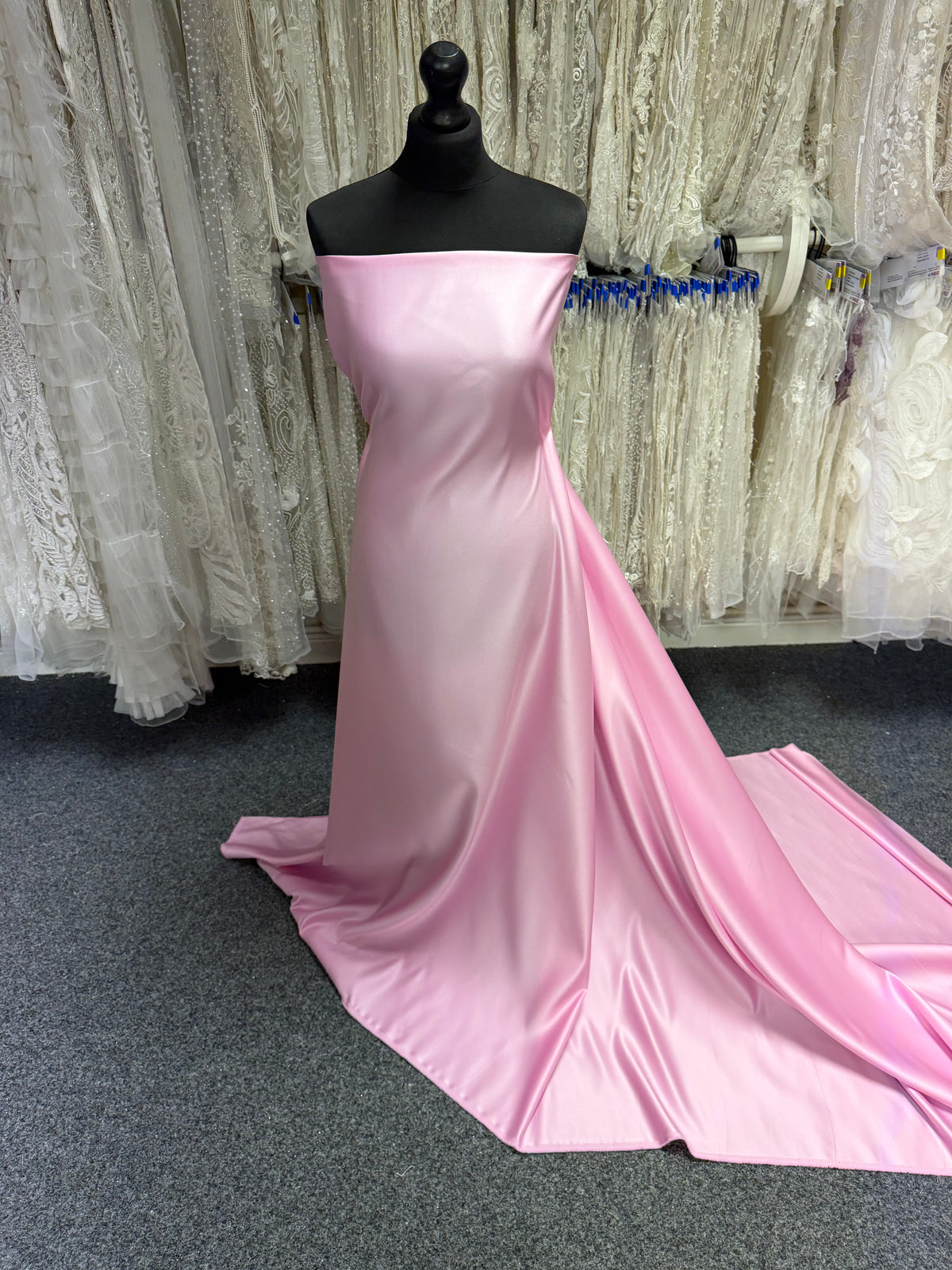Pink Polyester Satin - Moldova