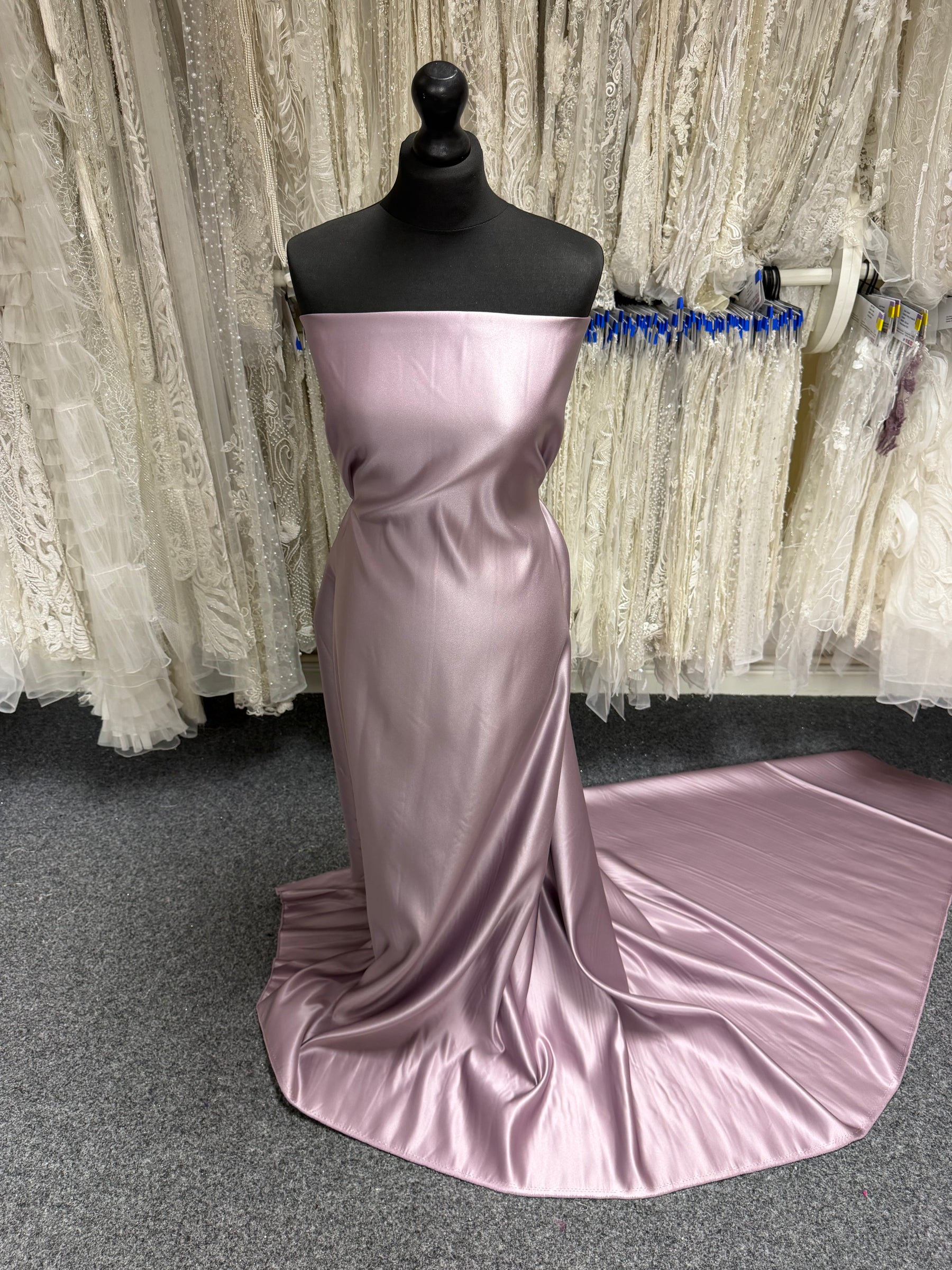 Lilac Rose Polyester Satin - Contessa (CF)