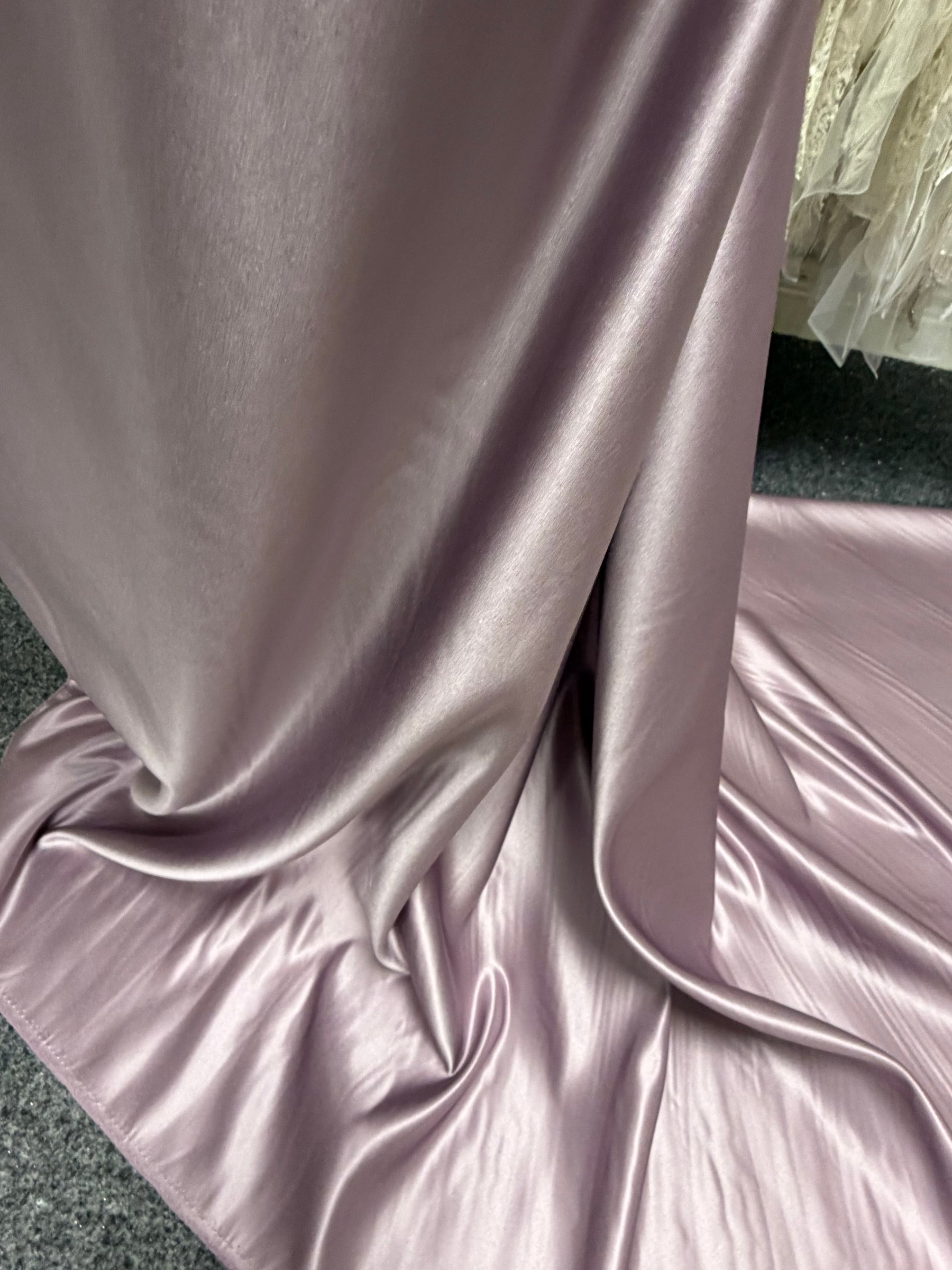 Lilac Rose Polyester Satin - Contessa (CF)