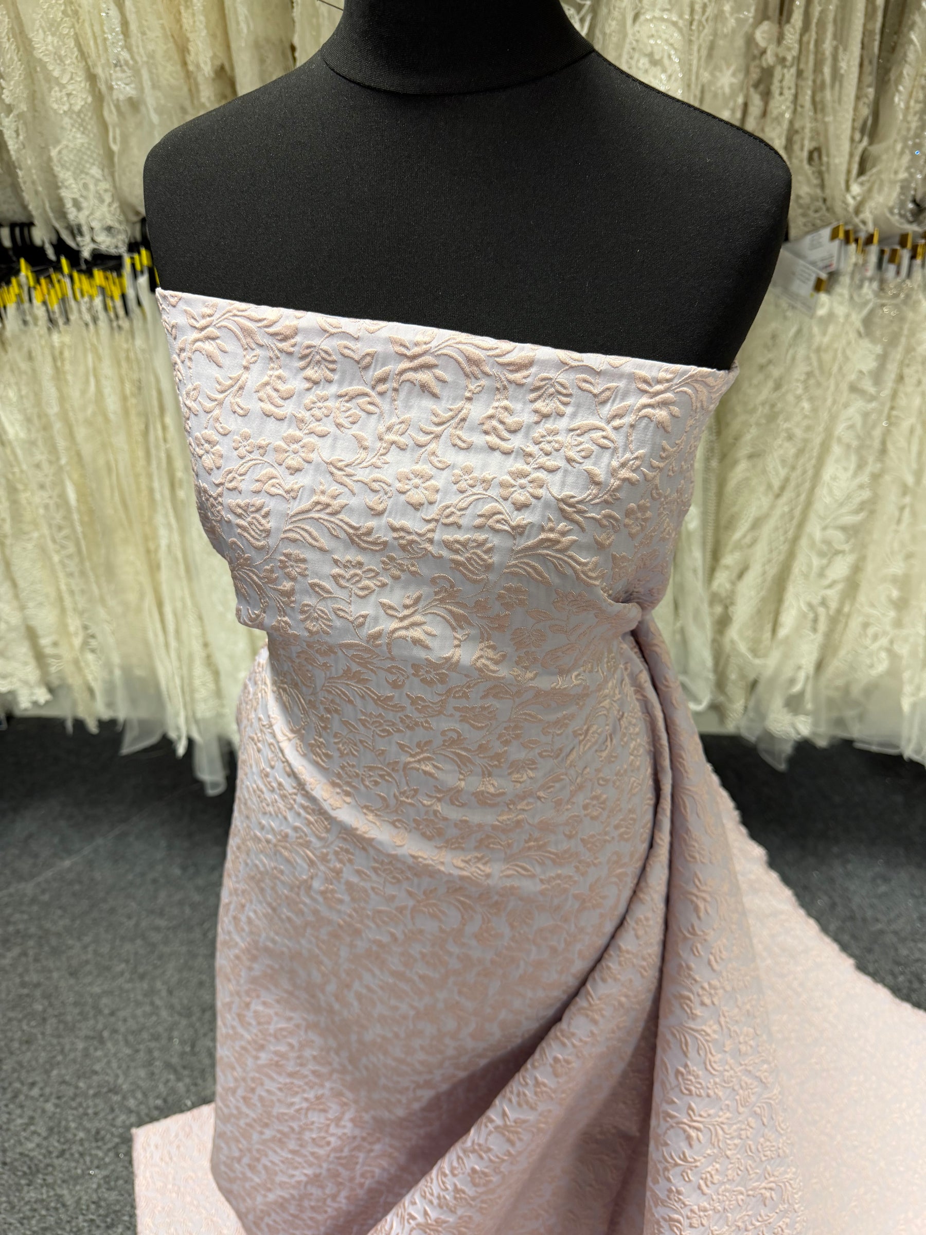 Lavender and Pink Raised Jacquard - BR1003