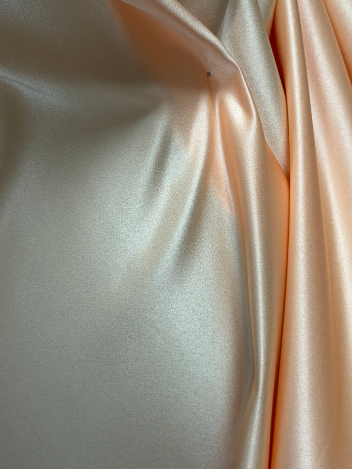 Apricot Polyester Satin - Contessa (CF)