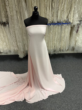 Light Pink Polyester Stretch Crepe - PB4001