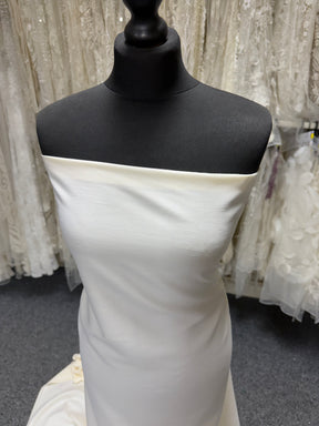 Ivory Stretch Italian Wool Crepe - PH4002