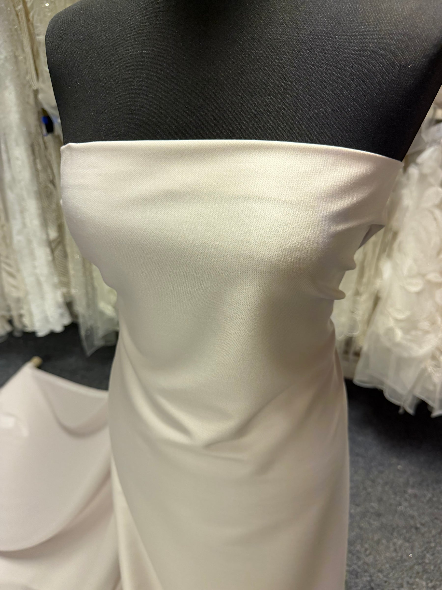 Dusky Pink Stretch Italian Wool Crepe - PH4002