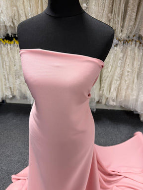 Light Rose Medium Weight Polyester Crepe - P59