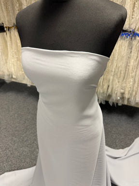 Gunmetal Medium Weight Polyester Crepe - P59