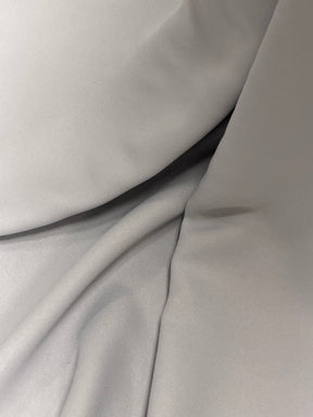 Gunmetal Medium Weight Polyester Crepe - P59