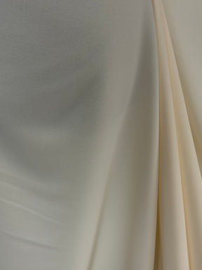 Dark Ivory Medium Weight Polyester Crepe - P59