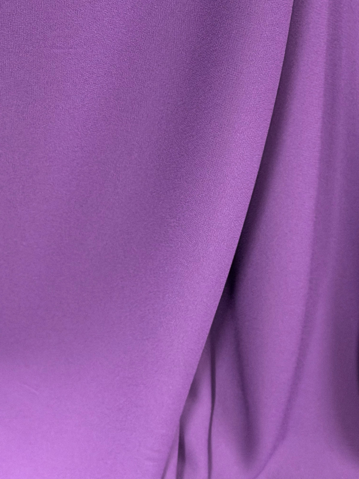 Purple Medium Weight Polyester Crepe - P59