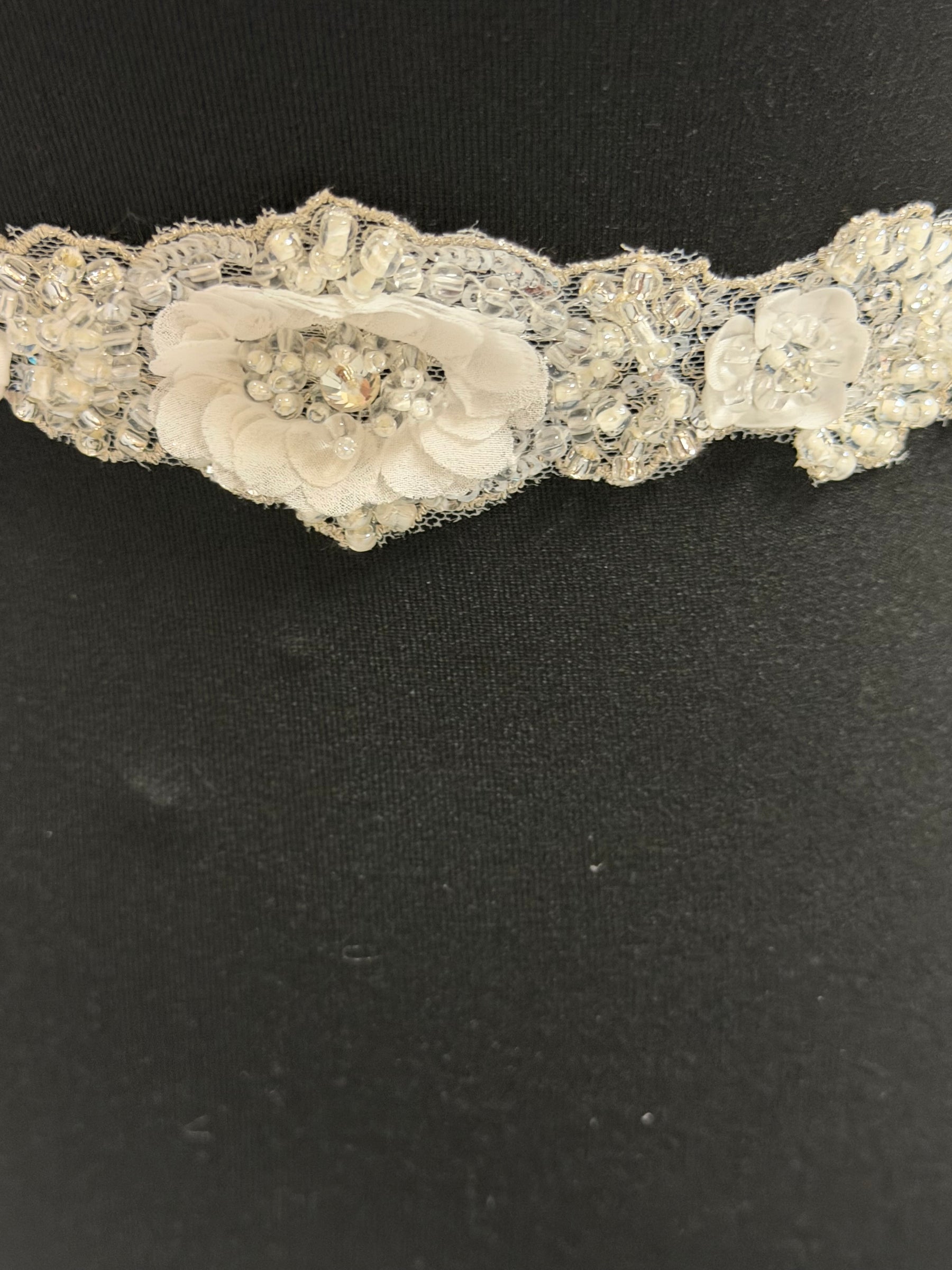 Ivory 3D Lace Trim - T729