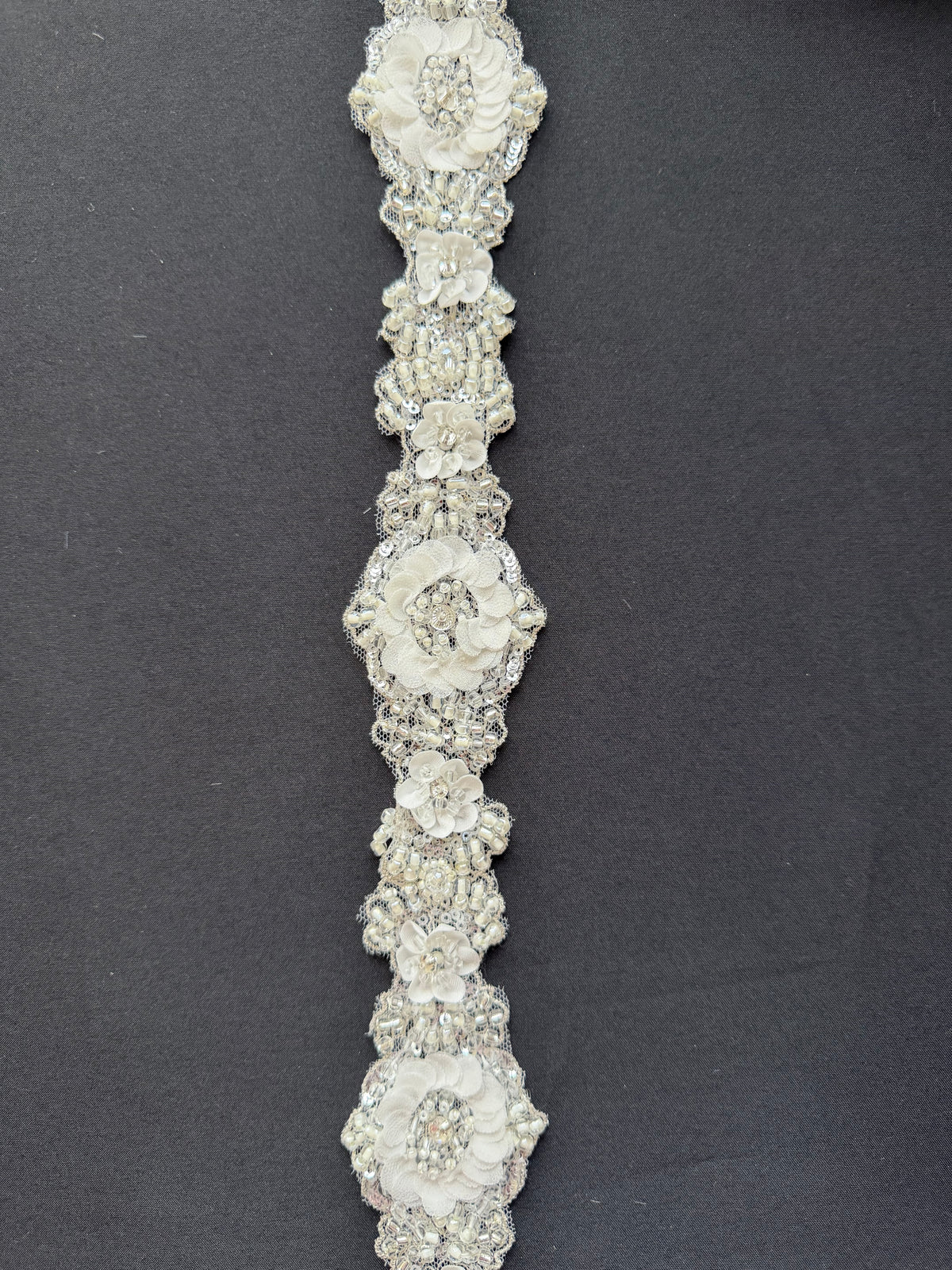 Ivory 3D Lace Trim - T729